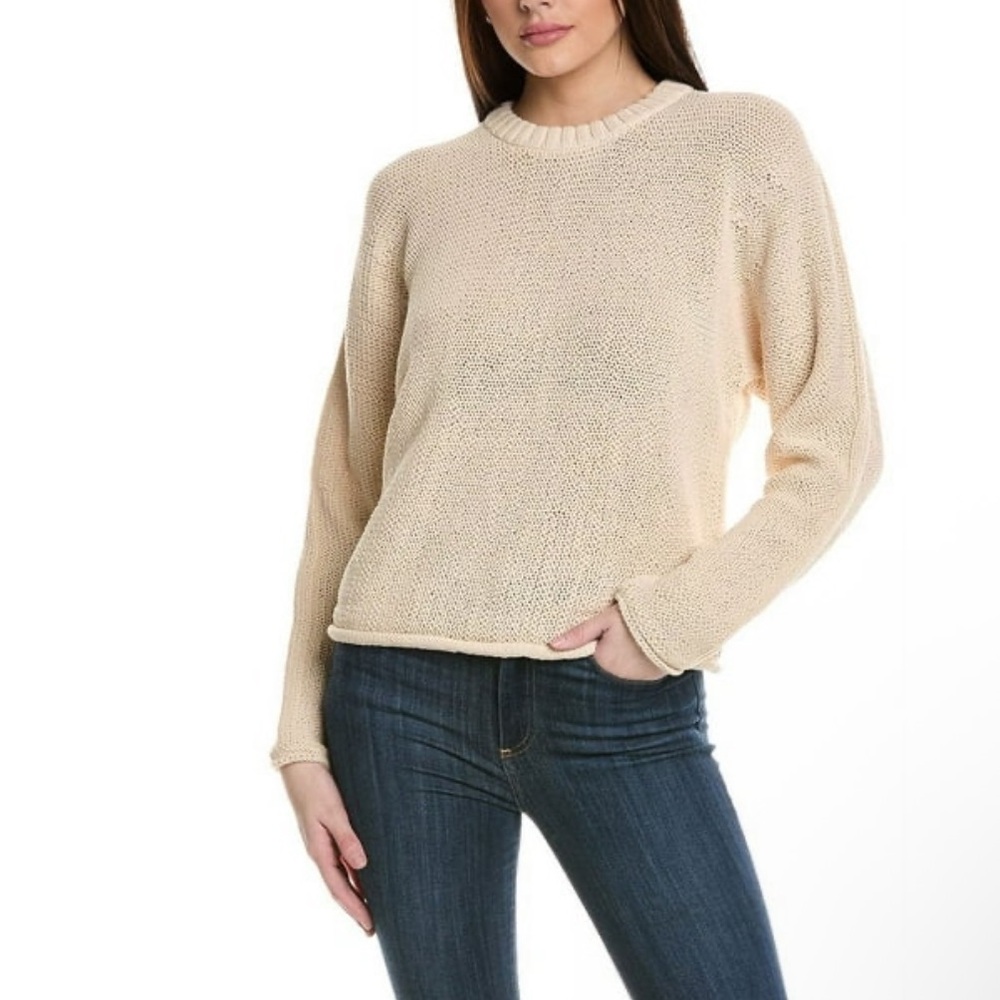 Theory.
Theory womens High Crewneck Sweater size S Small new no tags